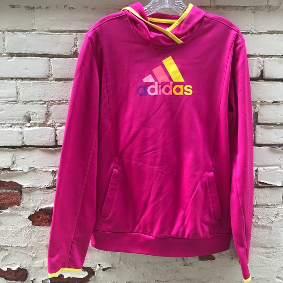 adidas Tops - Adidas Sweatshirt w/hoodie size L